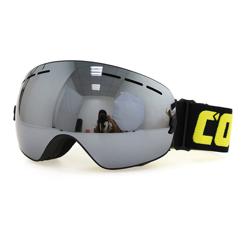 OTG Snowboard Goggles Anti Fog UV Protection Lens