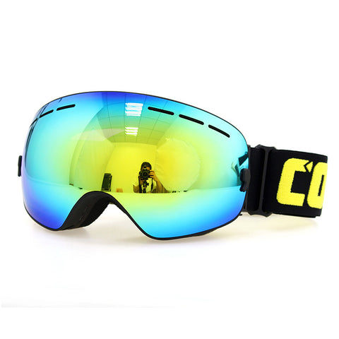 OTG Snowboard Goggles Anti Fog UV Protection Lens