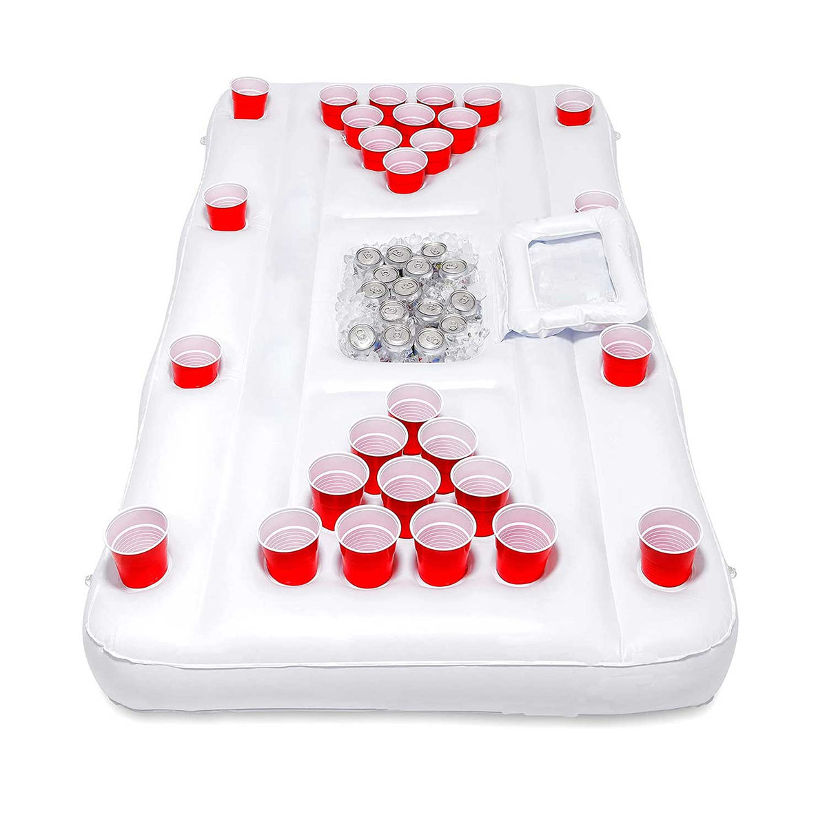 Pool Party Barge Floating Beer Table with Cooler