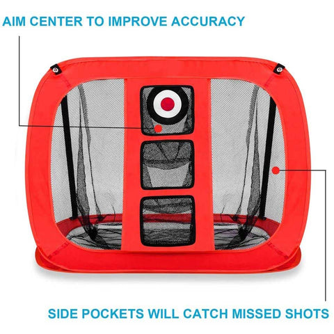 Pop Up Golf Chipping Net - Indoor/Outdoor Golfing Target