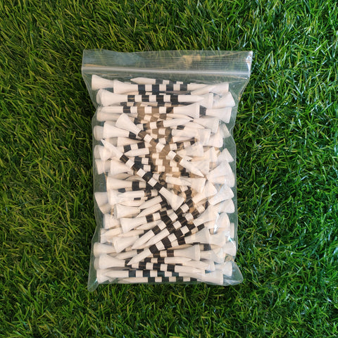 Professional Bamboo Golf Tees Pack of 100(Eco-Friendly)