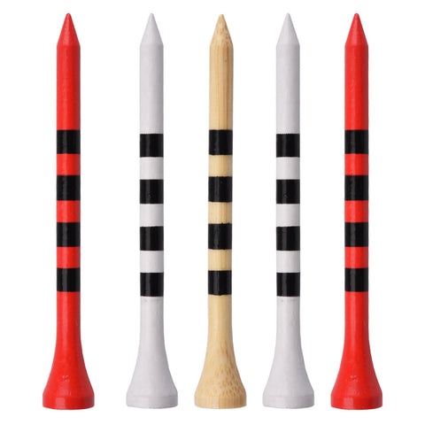 Professional Bamboo Golf Tees Pack of 100(Eco-Friendly)