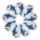 Shark Embroidery Golf Iron Clubs Headcovers Set