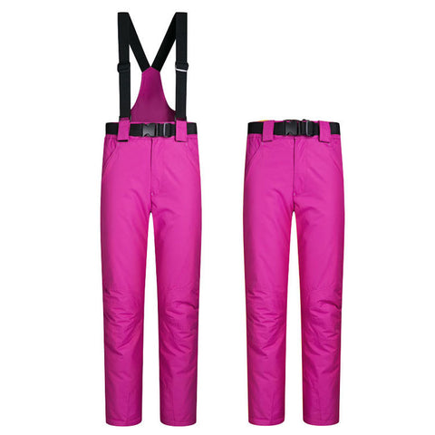 Women's Outdoor Windproof Ski Snow Snowboard Bib