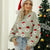 Lesmart Women's Fashion Santa Claus Ugly Christmas Sweater